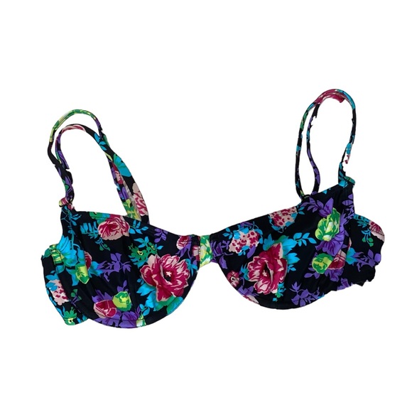 SHI Swim Other - COLORFUL FLORAL PRINT BIKINI TOP • SIZE M • SHI Swim • NWOT